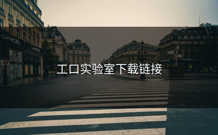 工口实验室下载链接